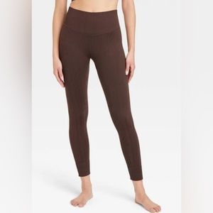 brown textured Joy Lab leggings from target size XS